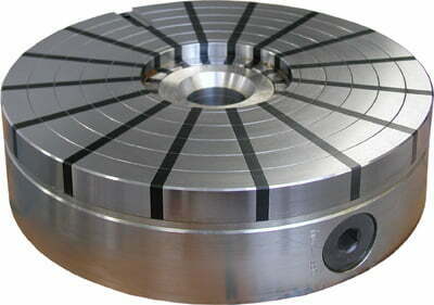 ERCN round magnetic chuck with hole