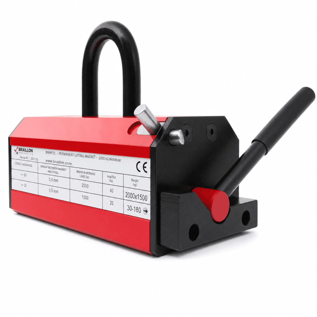 PERMANENT LIFTING MAGNET BHP HOT SERIES