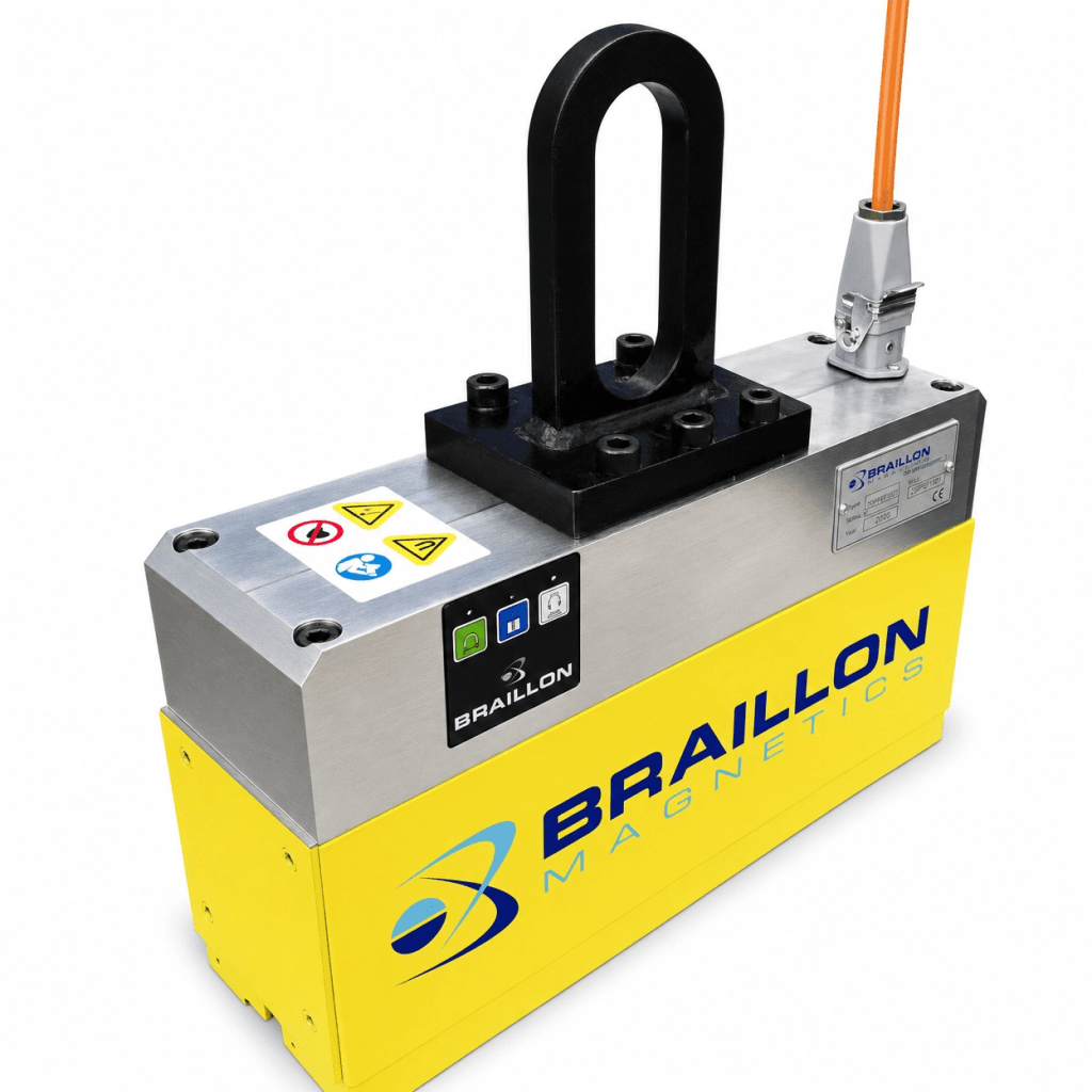 PEPi Electro-Permanent lifting magnet by Braillon